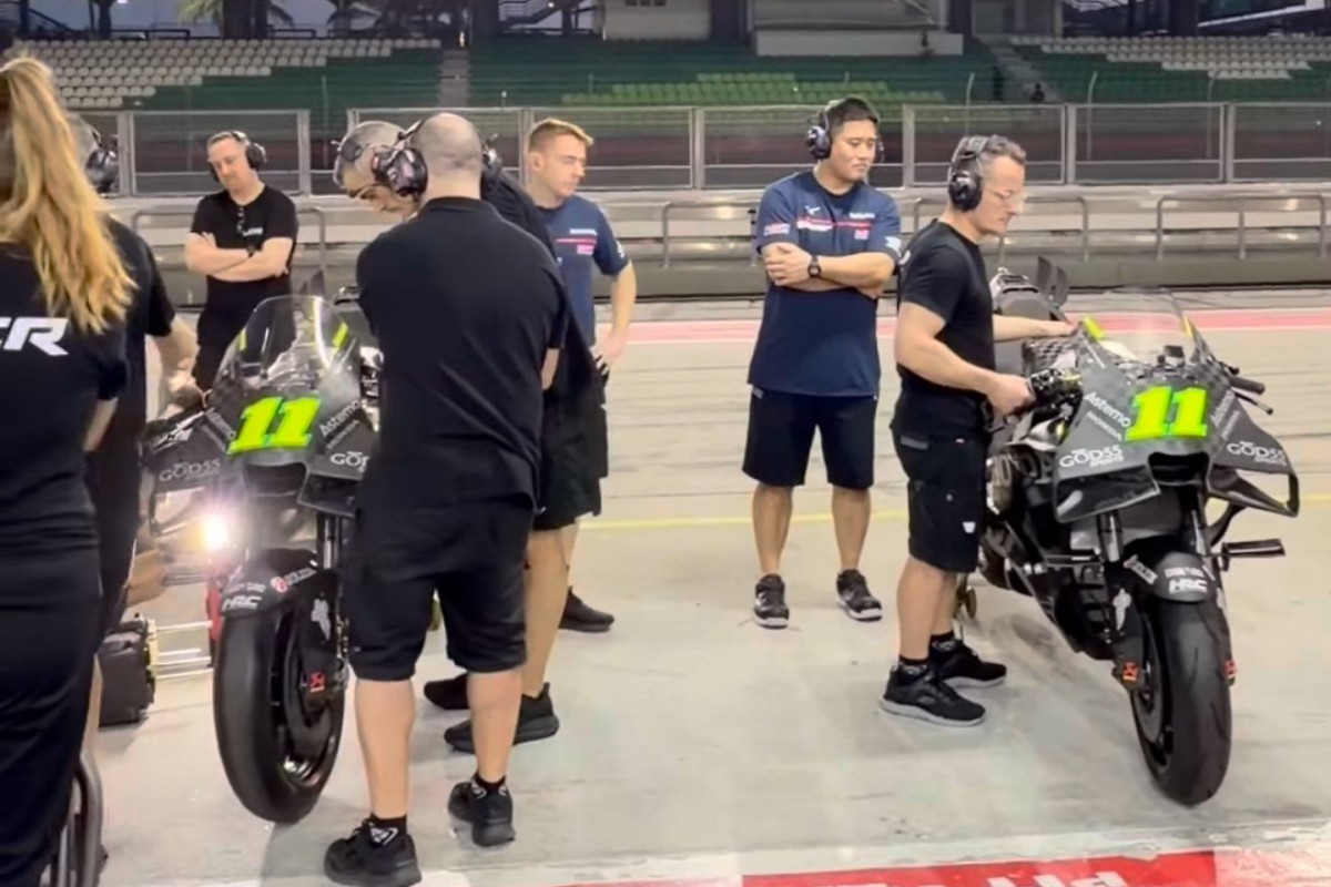 LCR Honda prépare sa moto pour le rookie de MotoGP Diogo Moreira