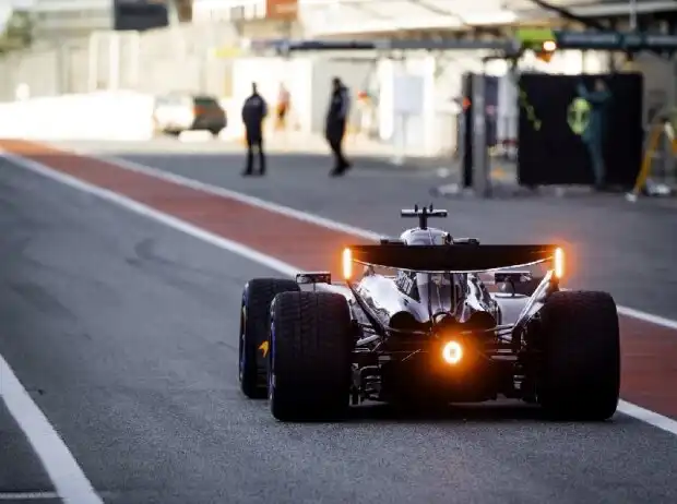Oscar Piastri lors du test de Formule 1 à Barcelone en 2026