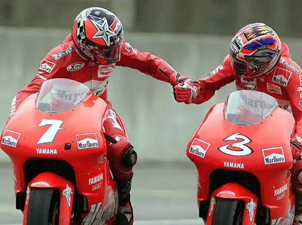 Max Biaggi, Carlos Checa Max Biaggi, Carlos Checa
