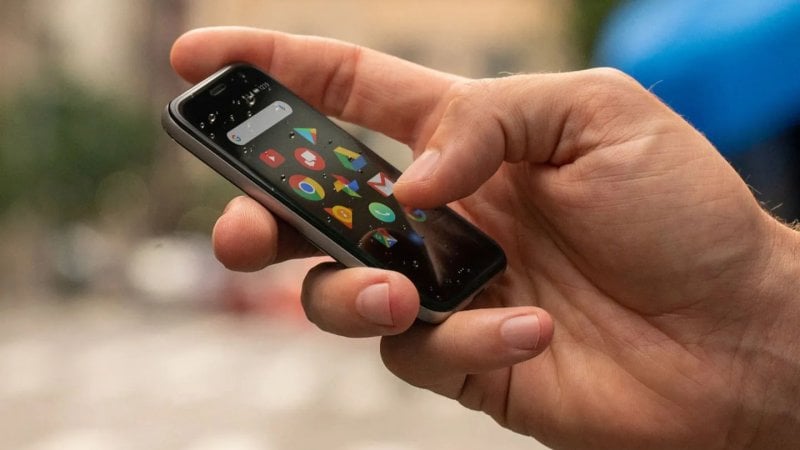 Le Palm Phone était presque de la taille d'un porte-clé Le Palm Phone