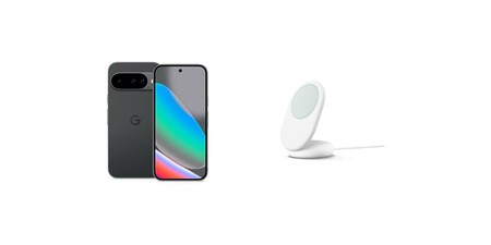 Google Pixel 10 avec adaptateur de charge Pixelsnap
