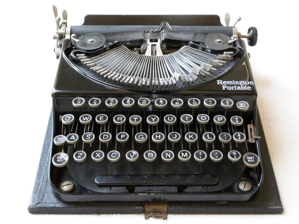 Machine à écrire Remington d'Agatha Christie, 1937
