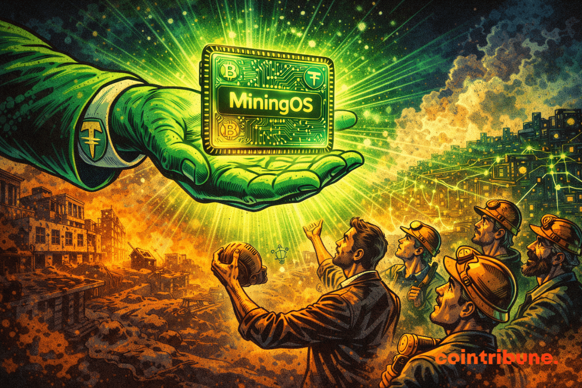 Tether dévoile un OS révolutionnaire qui pourrait transformer la mine de Bitcoin !