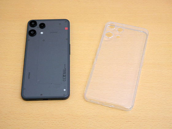 Coque transparente