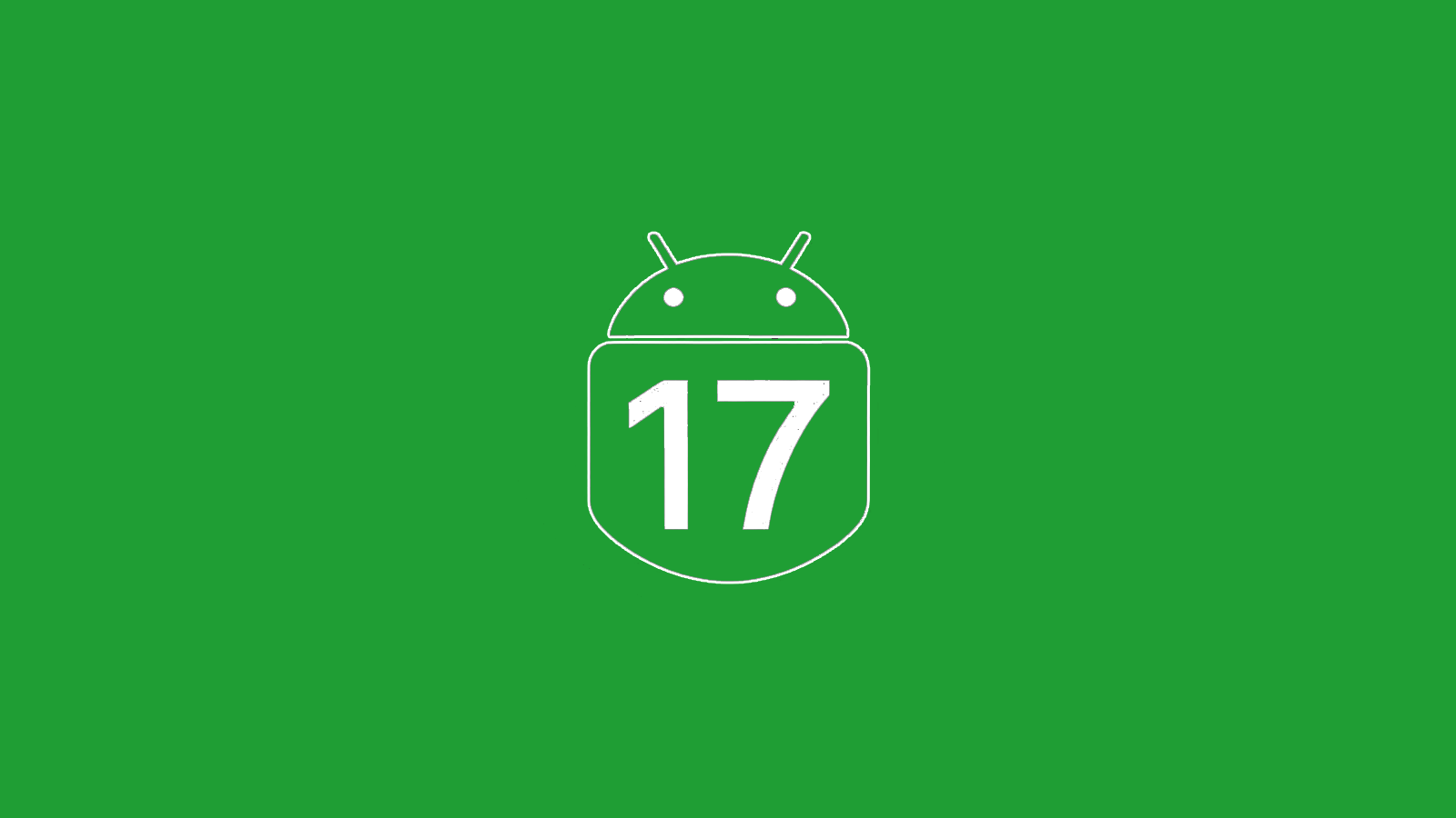 Logo Android 17