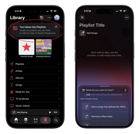 Playlist IA