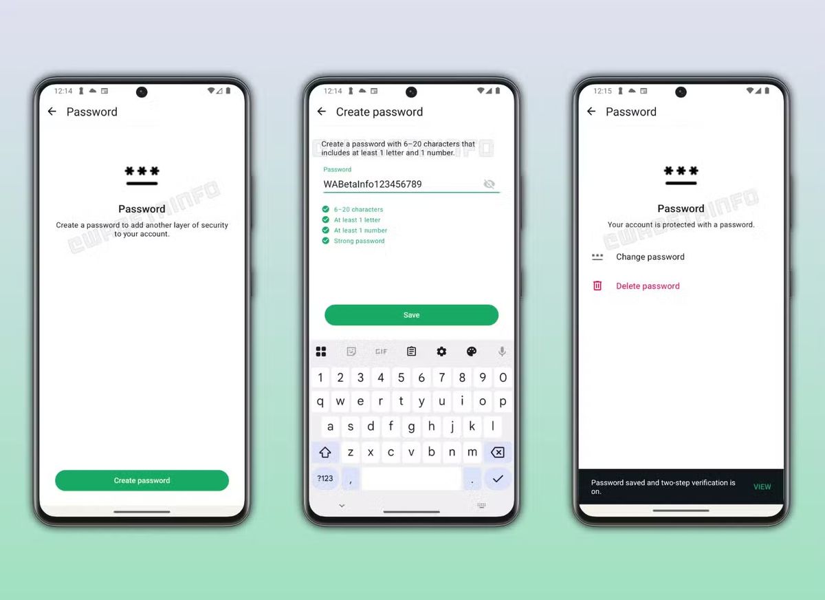 Aperçu de la nouvelle fonction bêta de WhatsApp.