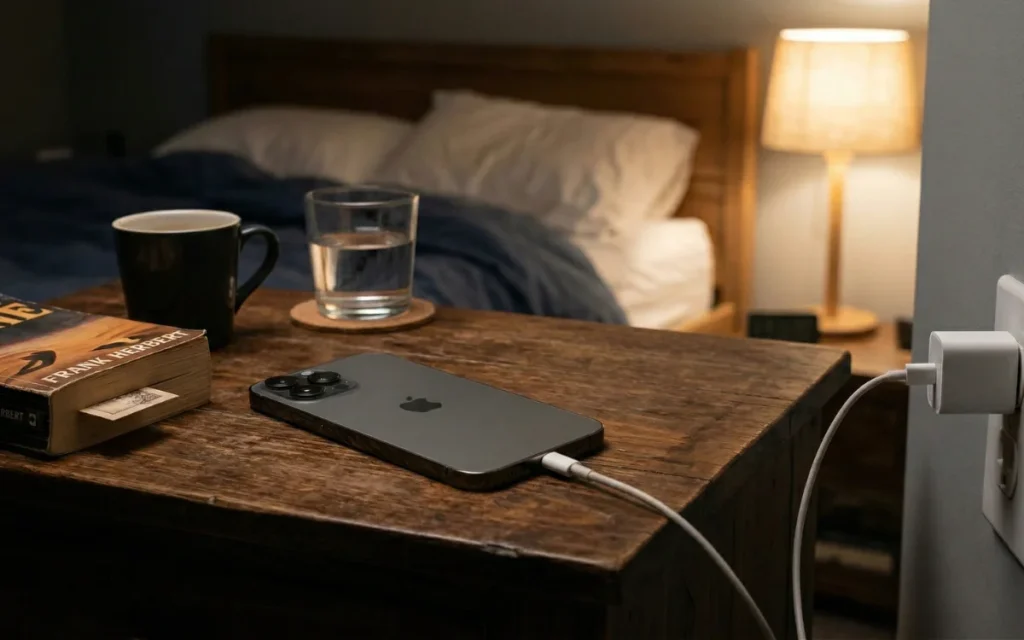 Alerte d'Apple pour la charge nocturne des iPhones