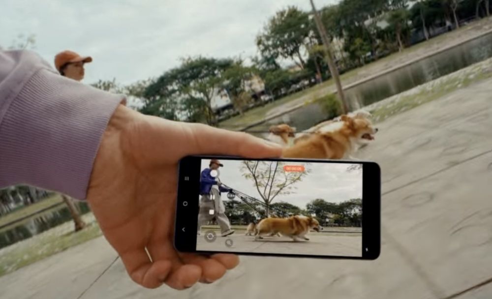 Image du Galaxy S26 Ultra en action