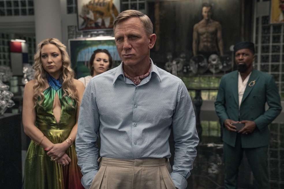 Daniel Craig dans le rôle de Benoit Blanc