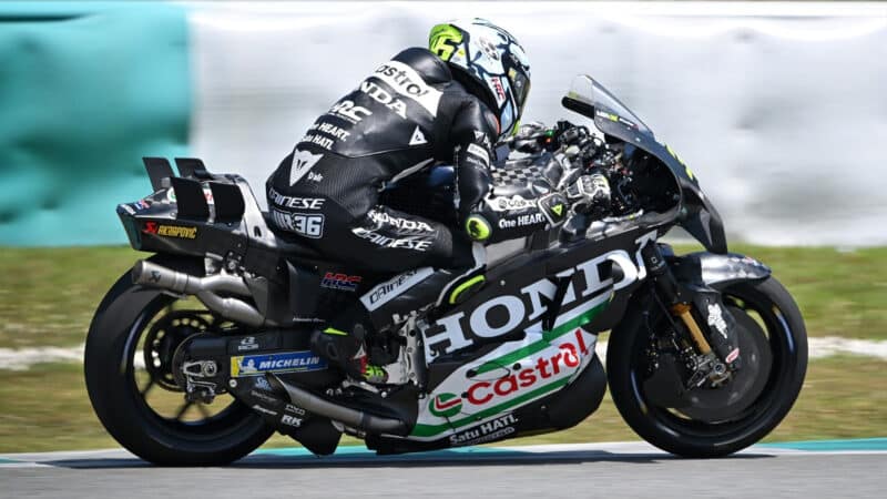 Joan Mir sur la moto Honda 2026 MotoGP