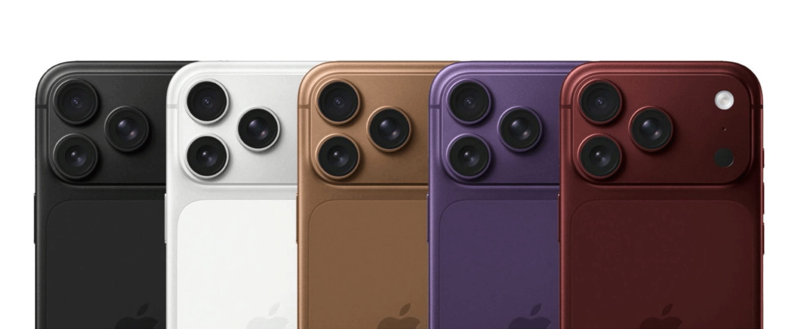 Couleurs de l'iPhone 18 Pro