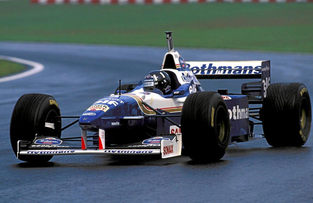 Damon Hill dans une Williams conçue par Newey