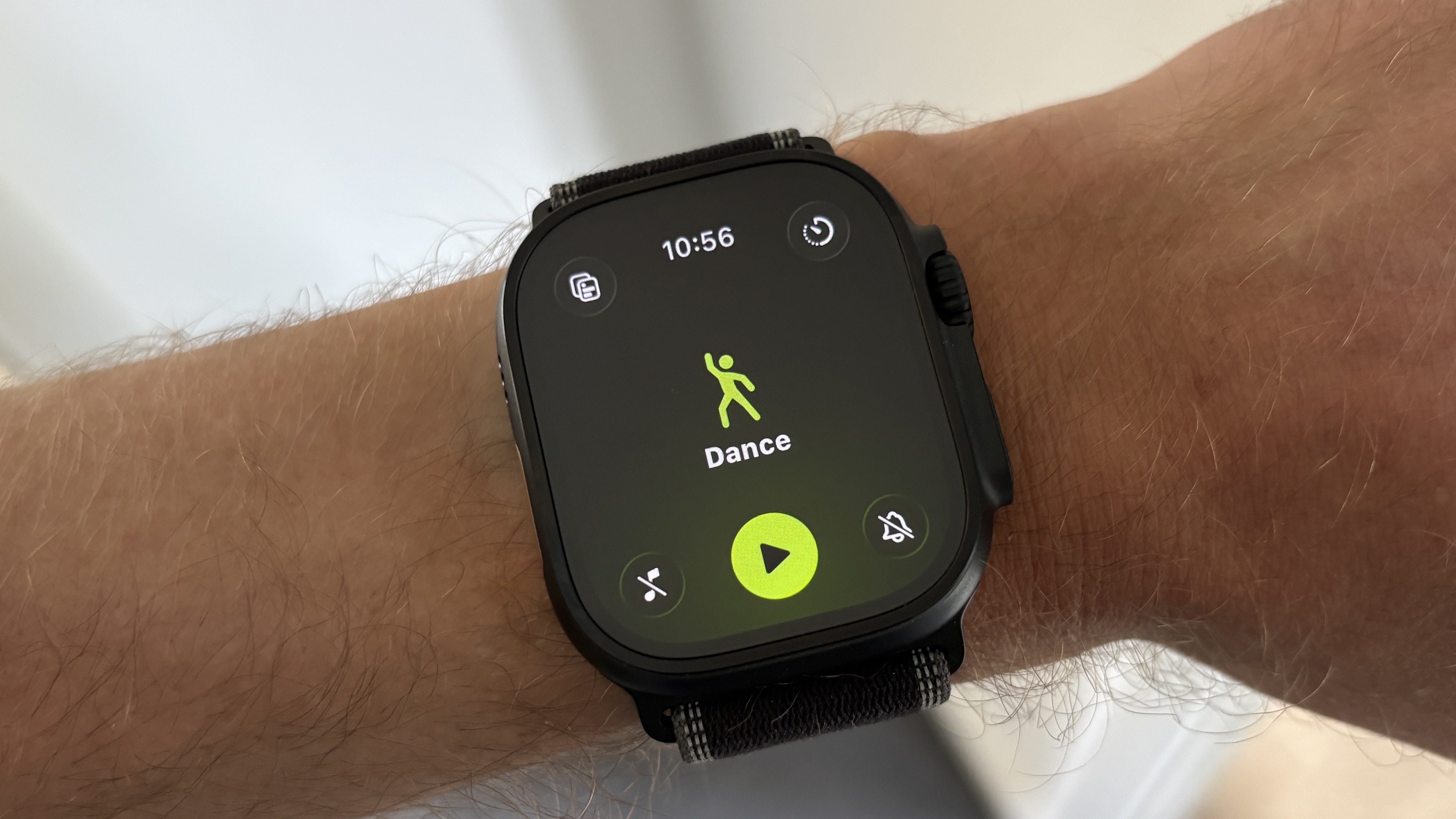 Entraînement de danse avec l'Apple Watch Ultra 3