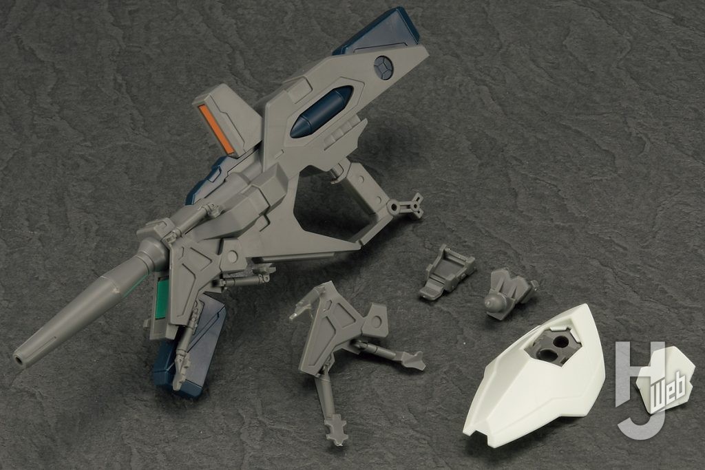 HG ΞGundam (Mobile Suit Gundam: Hathaway's Flash) Fusil Beam avec Support