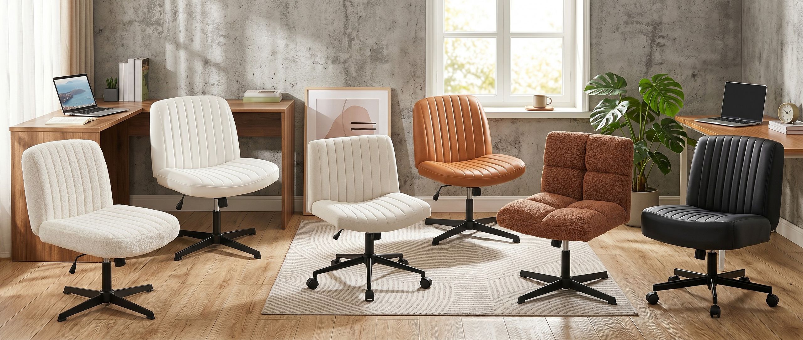 Chaises de bureau à jambes croisées : découvrez 9 modèles séduisants qui prouvent qu'il n'est pas nécessaire de dépenser une fortune pour adopter cette tendance !