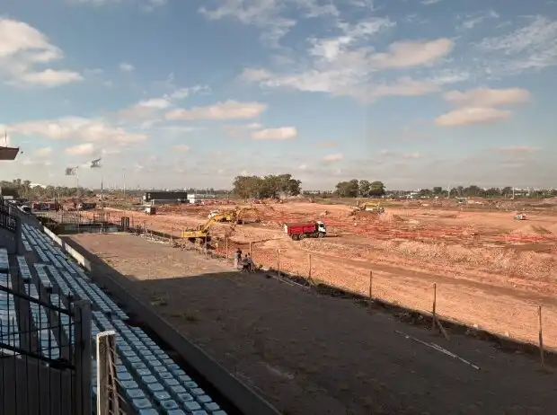 Photos des travaux sur le circuit de Buenos Aires Photos des travaux sur le circuit de Buenos Aires