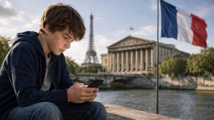 Un projet de loi sur l'interdiction des réseaux sociaux en France