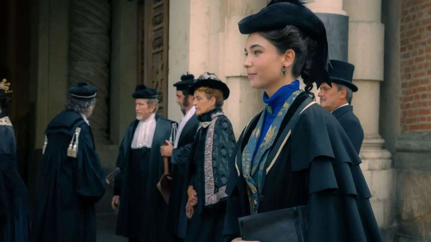 Szenenbild aus der série 'Le Droit selon Lidia Poët'
