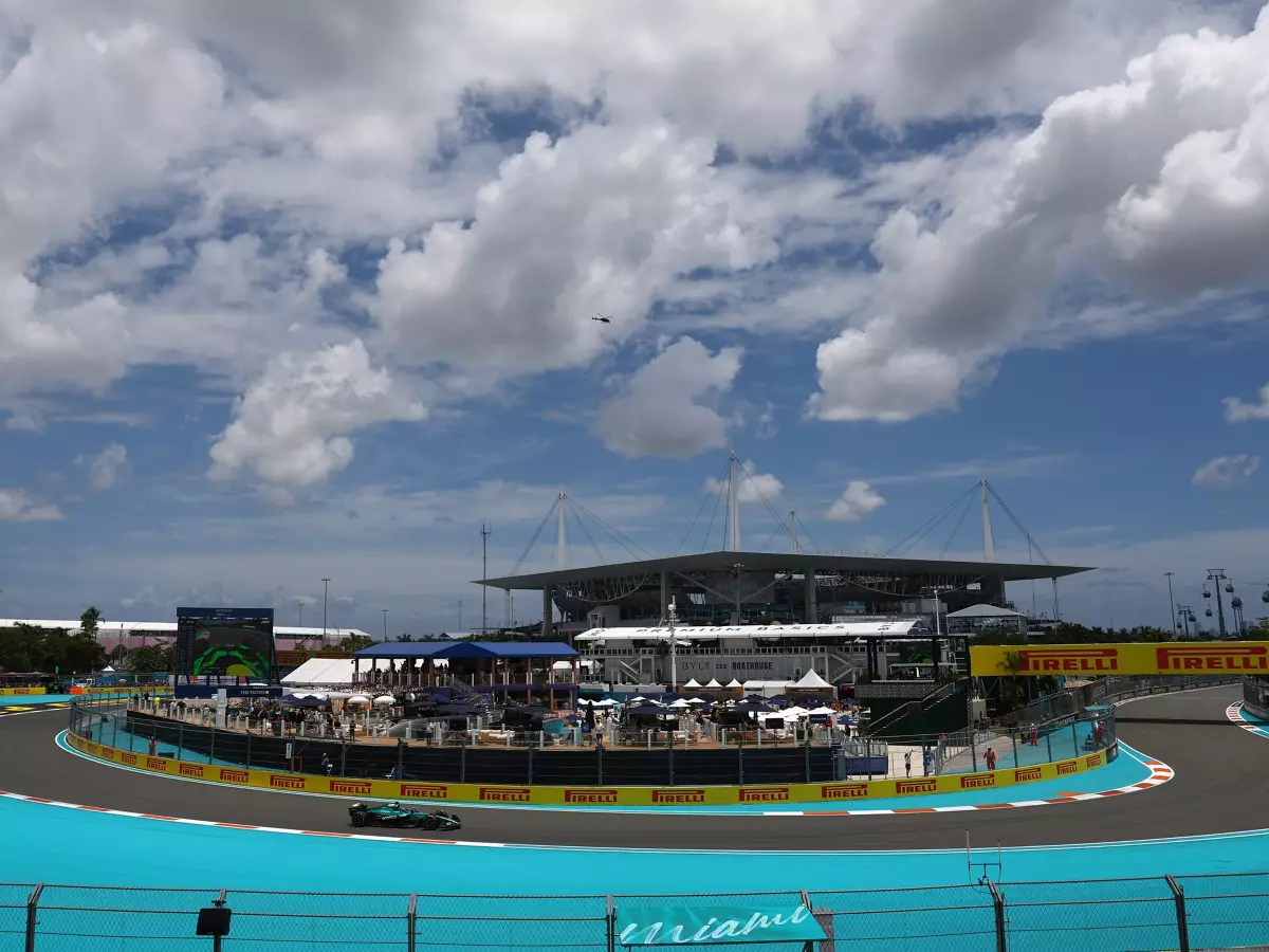 Photo de Lance Stroll en course à Miami