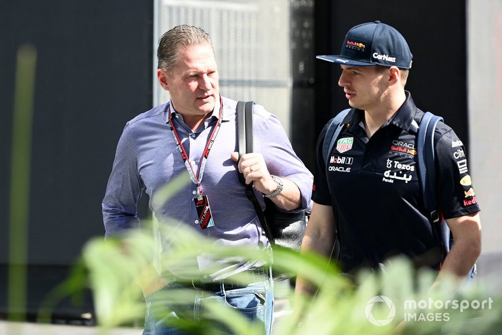 Max Verstappen, Red Bull Racing et son père Jos Verstappen