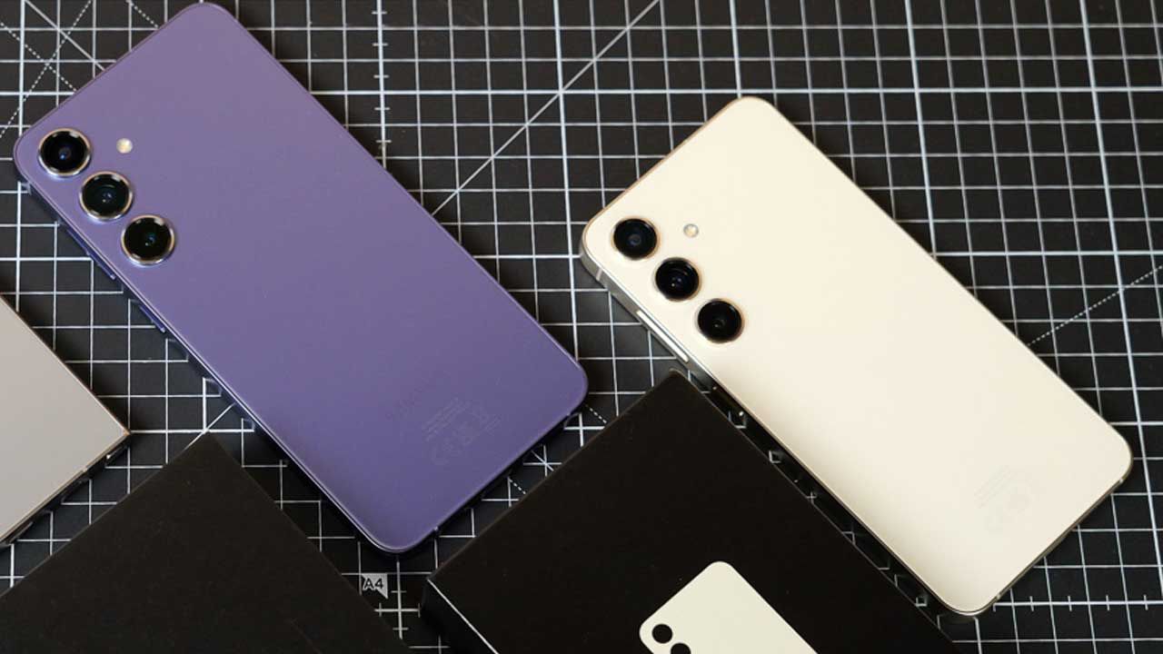 Samsung Galaxy S24+ en deux couleurs
