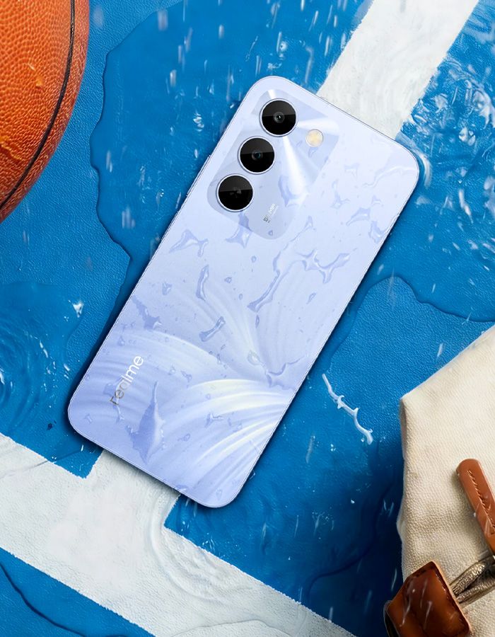 realme C100 sous l'eau