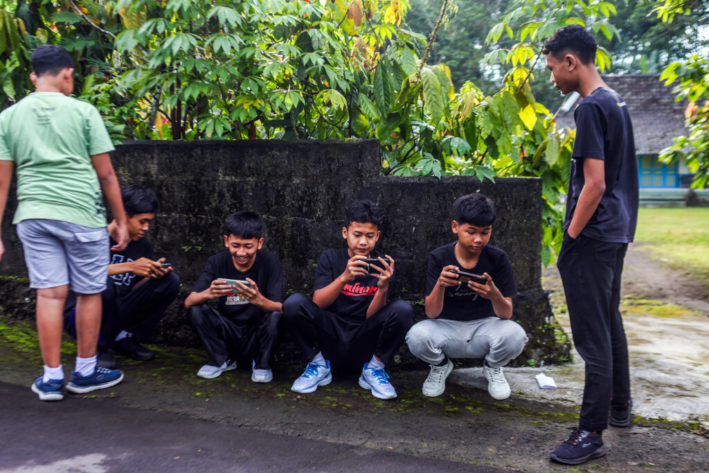 Tiktok pour les jeunes à Jakarta