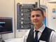 Malte Schröder lors du concours régional 'Jugend forscht Junior'