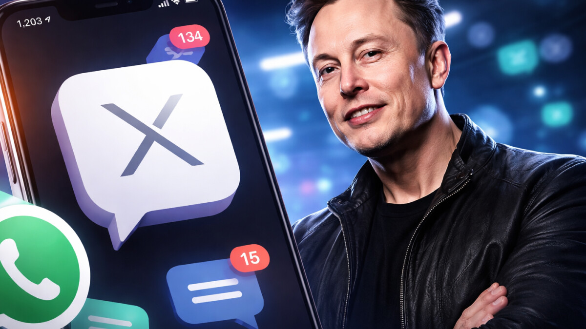 Elon Musk lance l'application mobile du réseau social X.