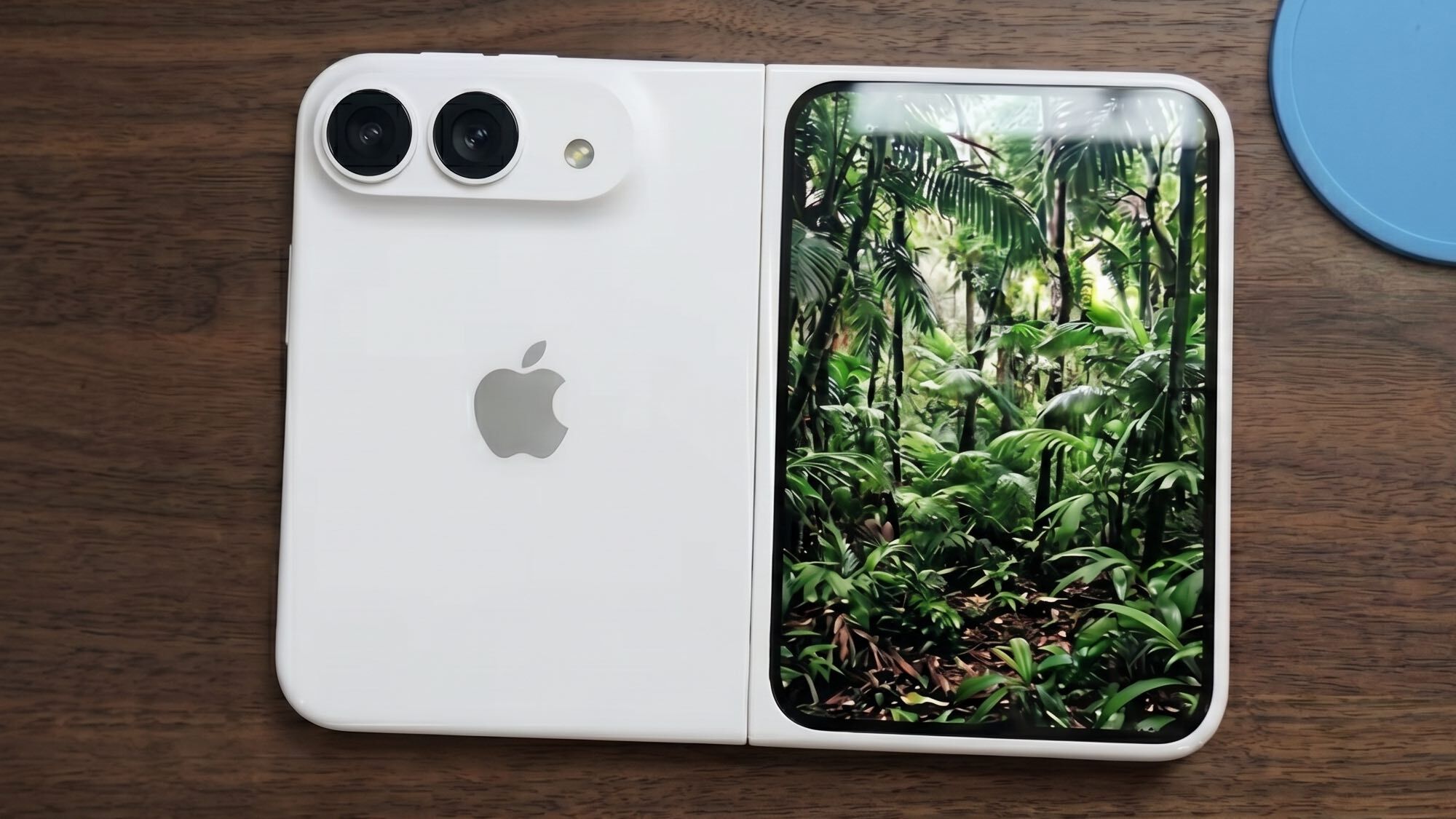 Image fuite du design final de l'iPhone Fold