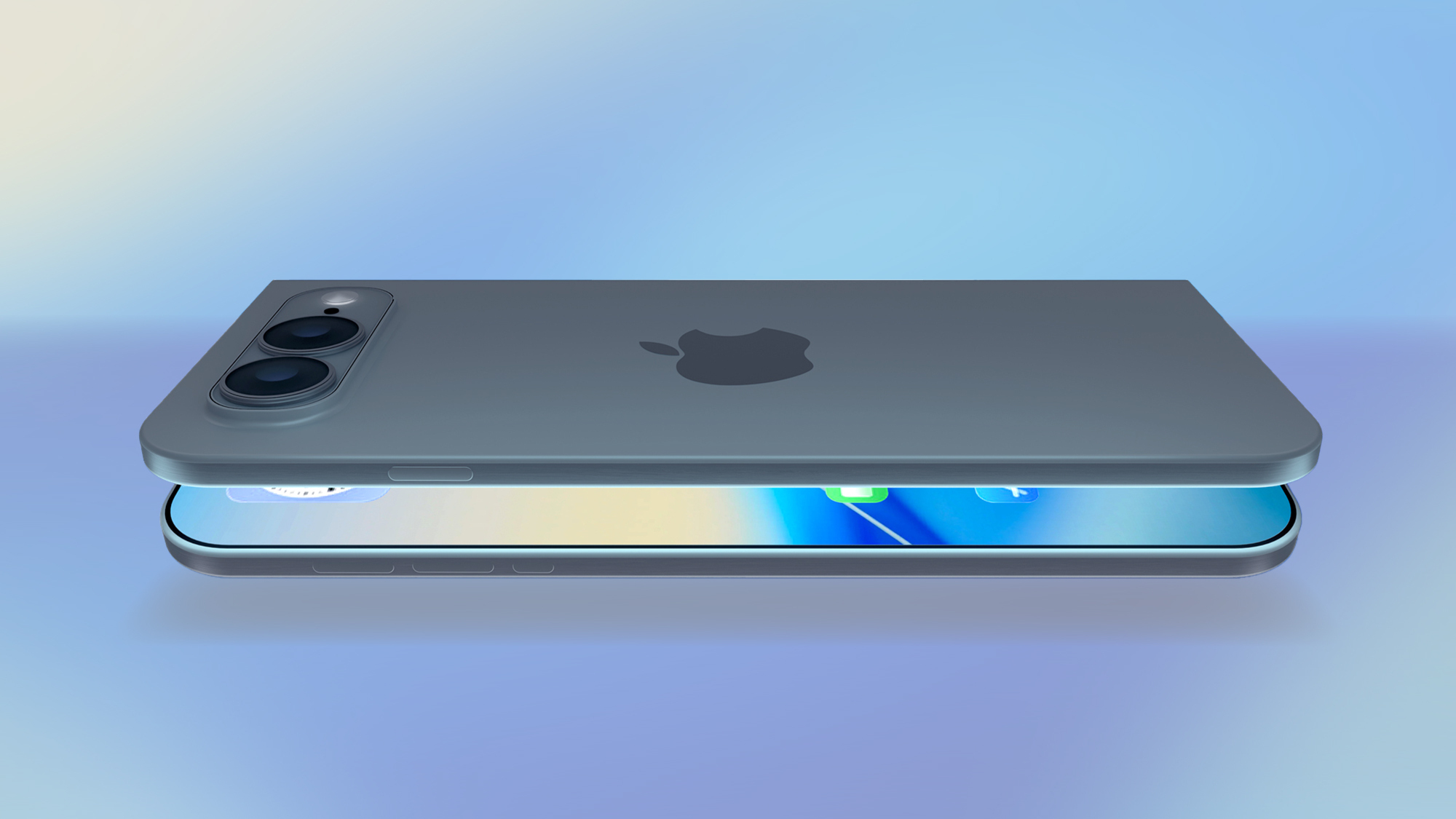 Rendu de l'iPhone Fold