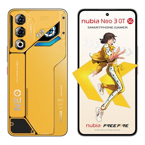 Smartphone nubia Neo 3 GT 5G Jaune 6.7” 120Hz