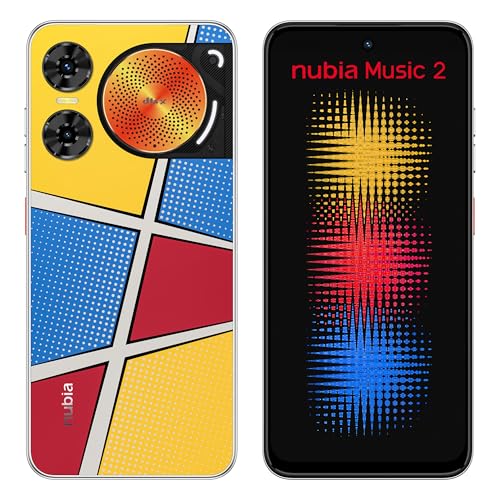 Smartphone nubia Music 2, 6.7” 120Hz, Triple haut-parleur Son Stéréo 600%