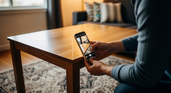 Google Measure en action sur un smartphone