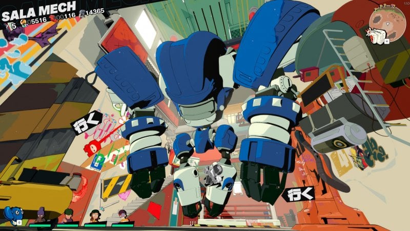 La personnalisation et la croissance du mech sont des éléments significatifs du jeu La personnalisation et la croissance du mech sont des éléments significatifs du jeu