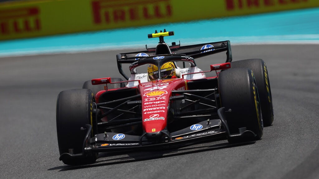 F1 Lewis Hamilton Ferrari Miami 2026