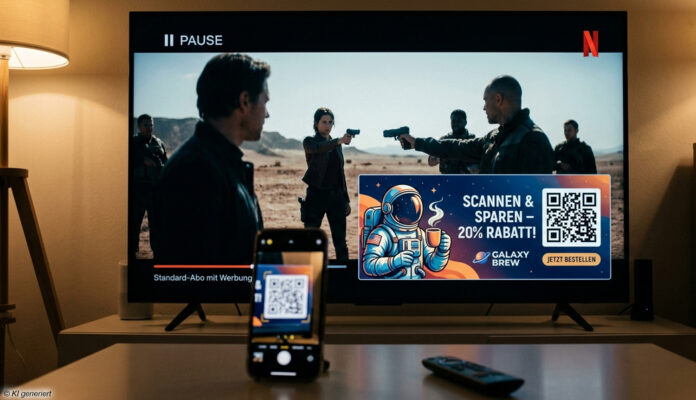 Netflix-Expansion de l'abonnement publicitaire Netflix-Strategie 2026: Pause-Taste devient une vitrine numérique.