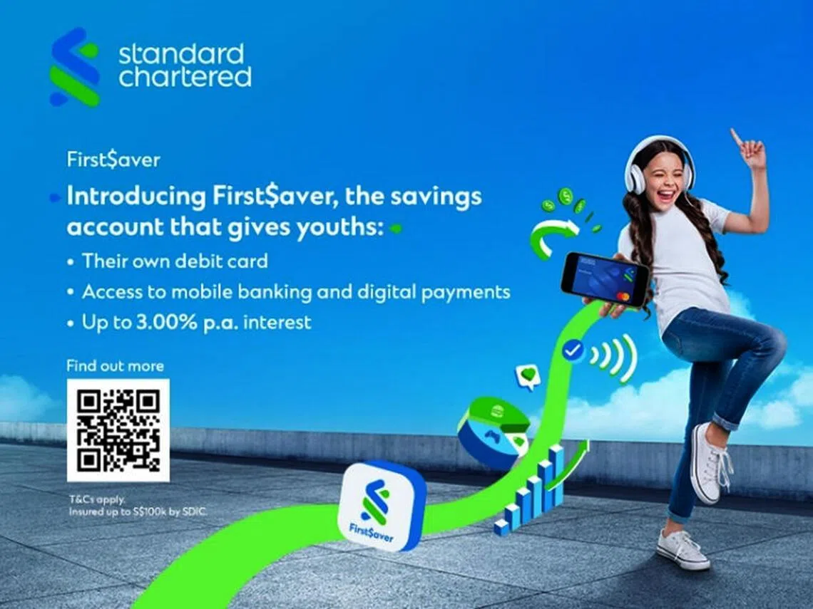 Le compte FirstSaver de Standard Chartered pour les jeunes.