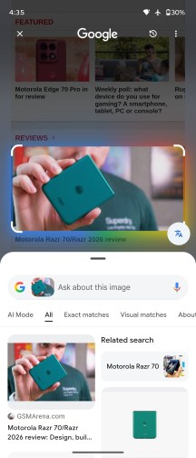 Moto AI - Critique Motorola Razr Fold