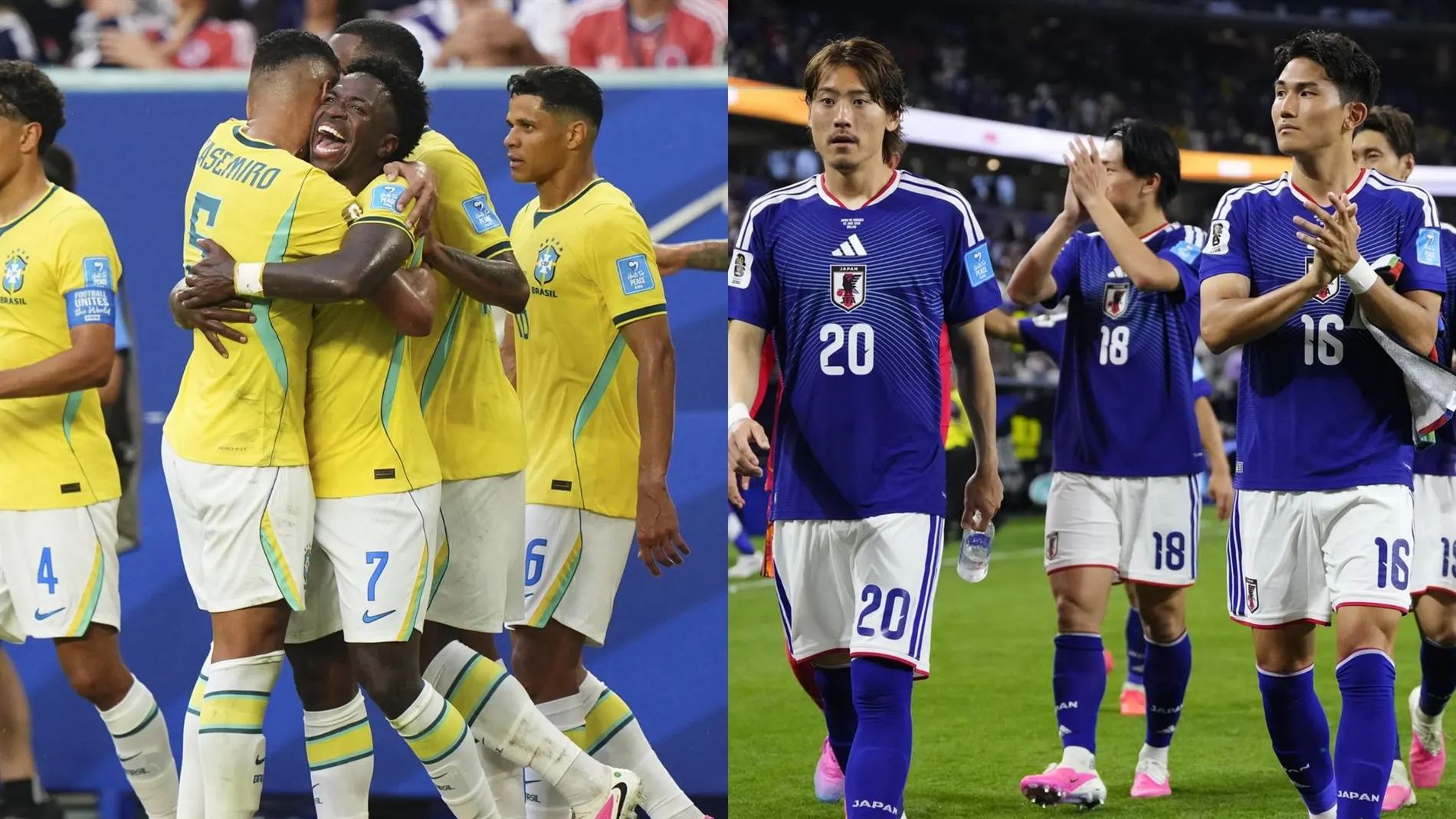 Brésil-Japon en direct aujourd’hui au Mondial 2026 : découvrez les six affiches des huitièmes qui seront diffusées