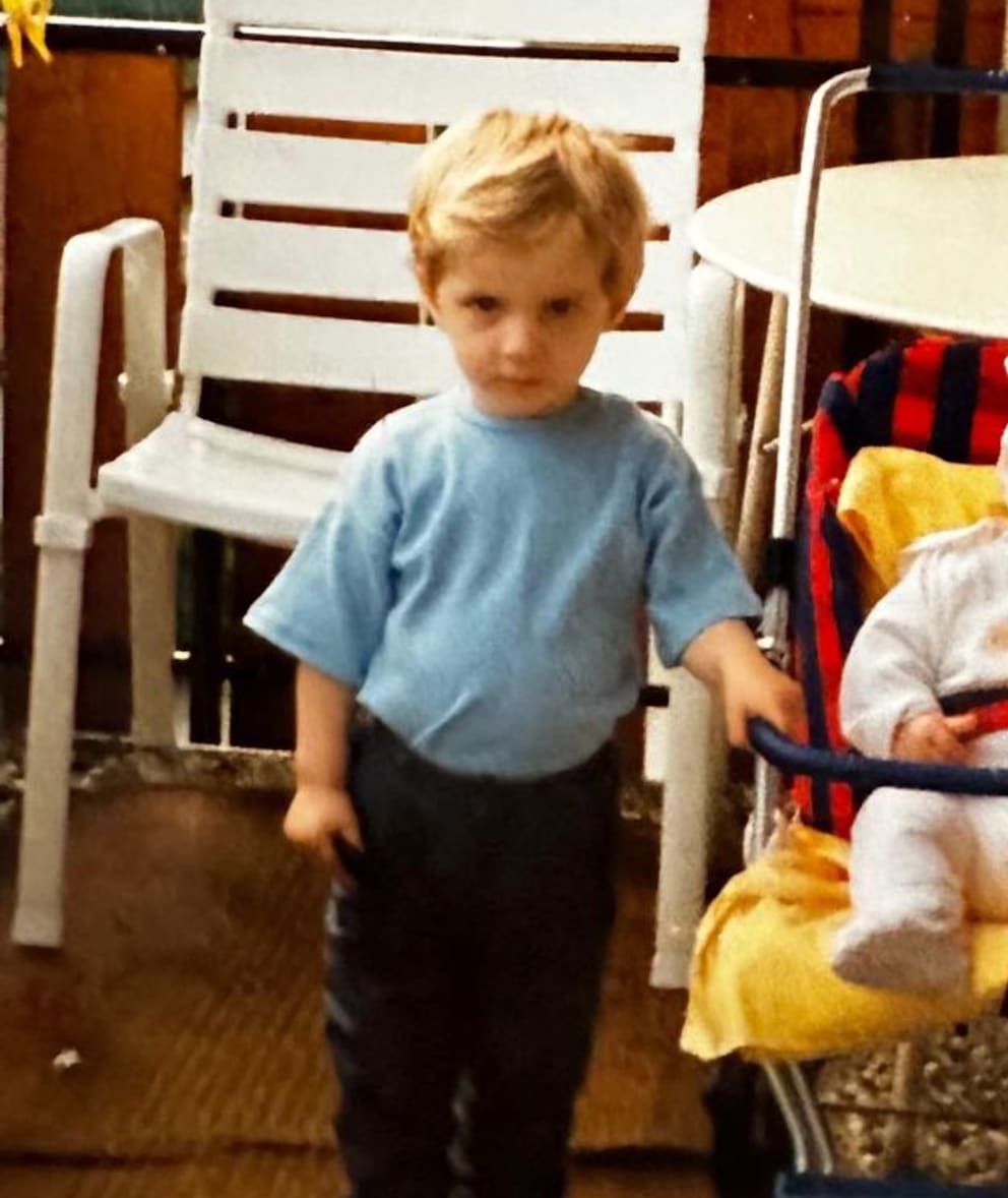 David Reger enfant