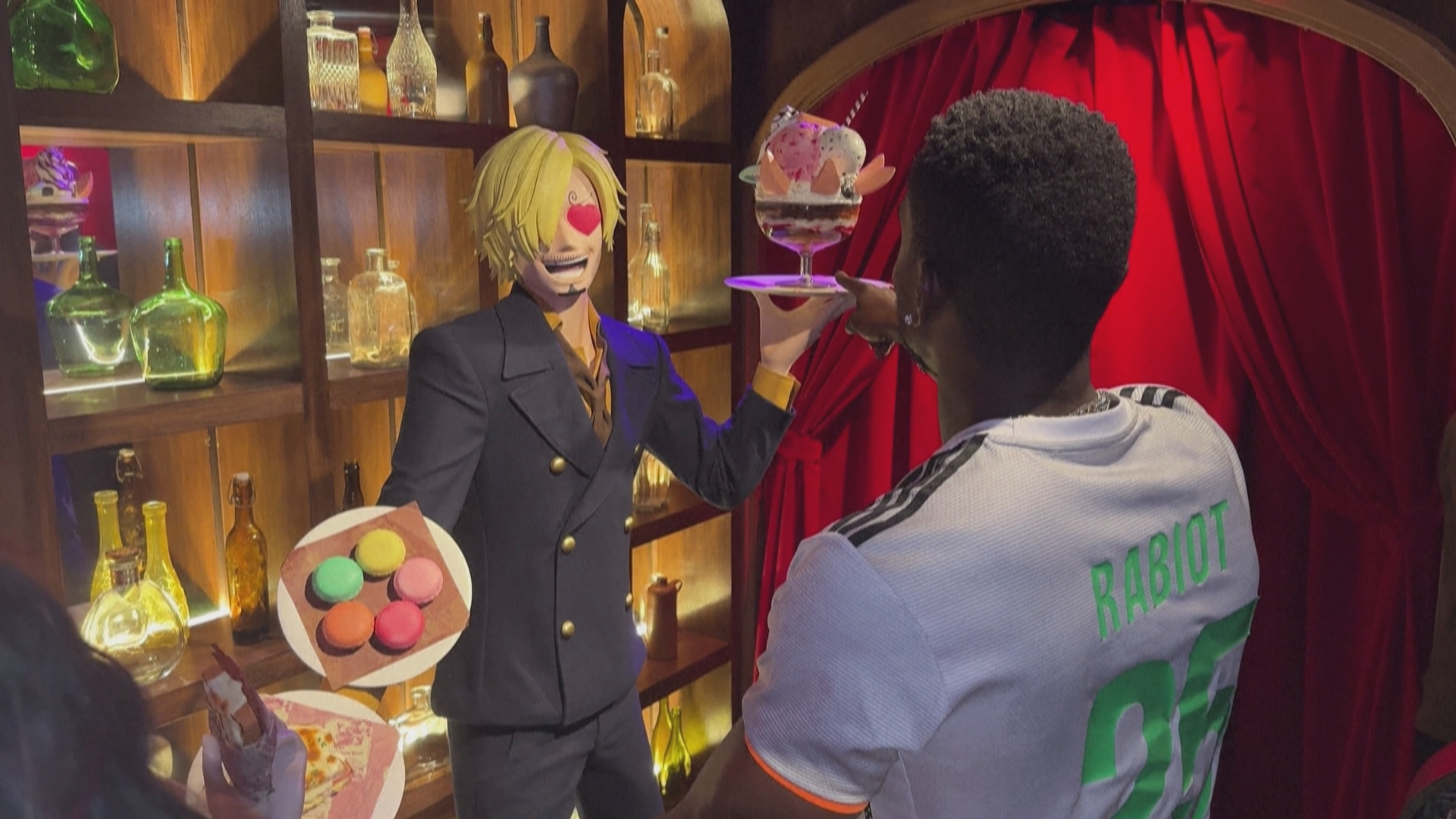 Personnages de 'One Piece' dans un musée de cire en France