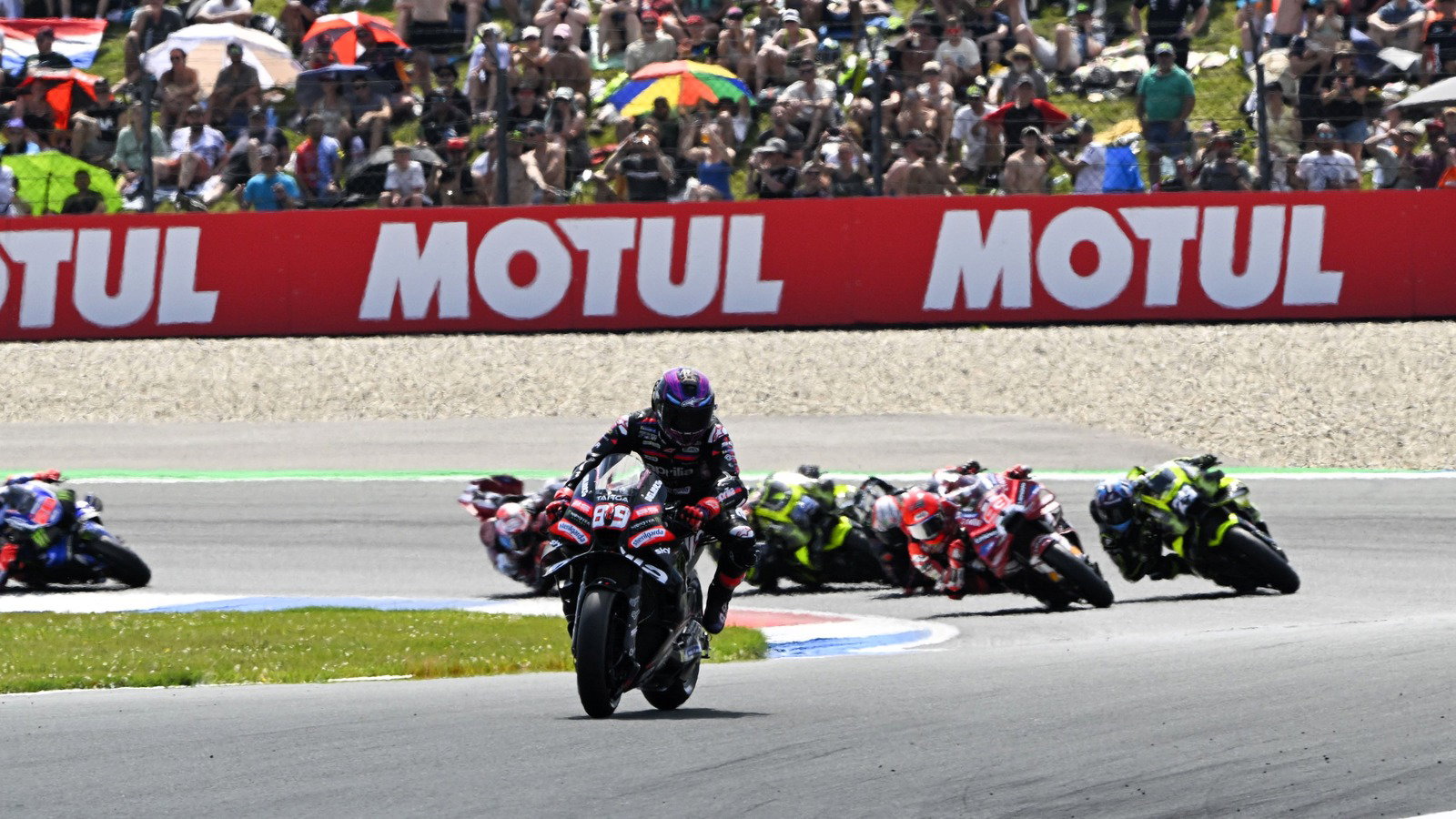 Jorge Martin prend le départ en tête, Assen MotoGP 2026.