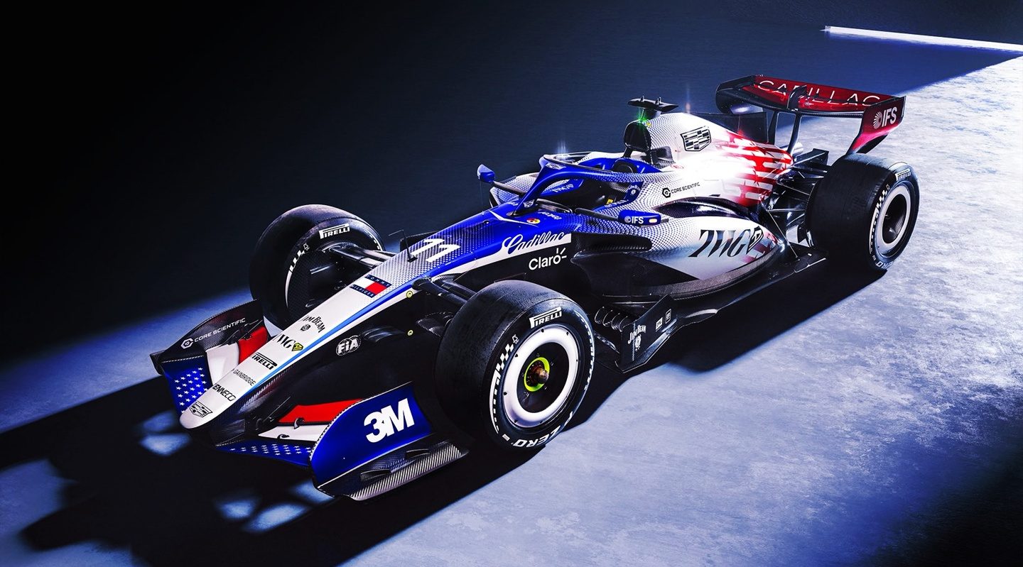 La Cadillac F1 arbore fièrement ses couleurs patriotiques pour Silverstone !
