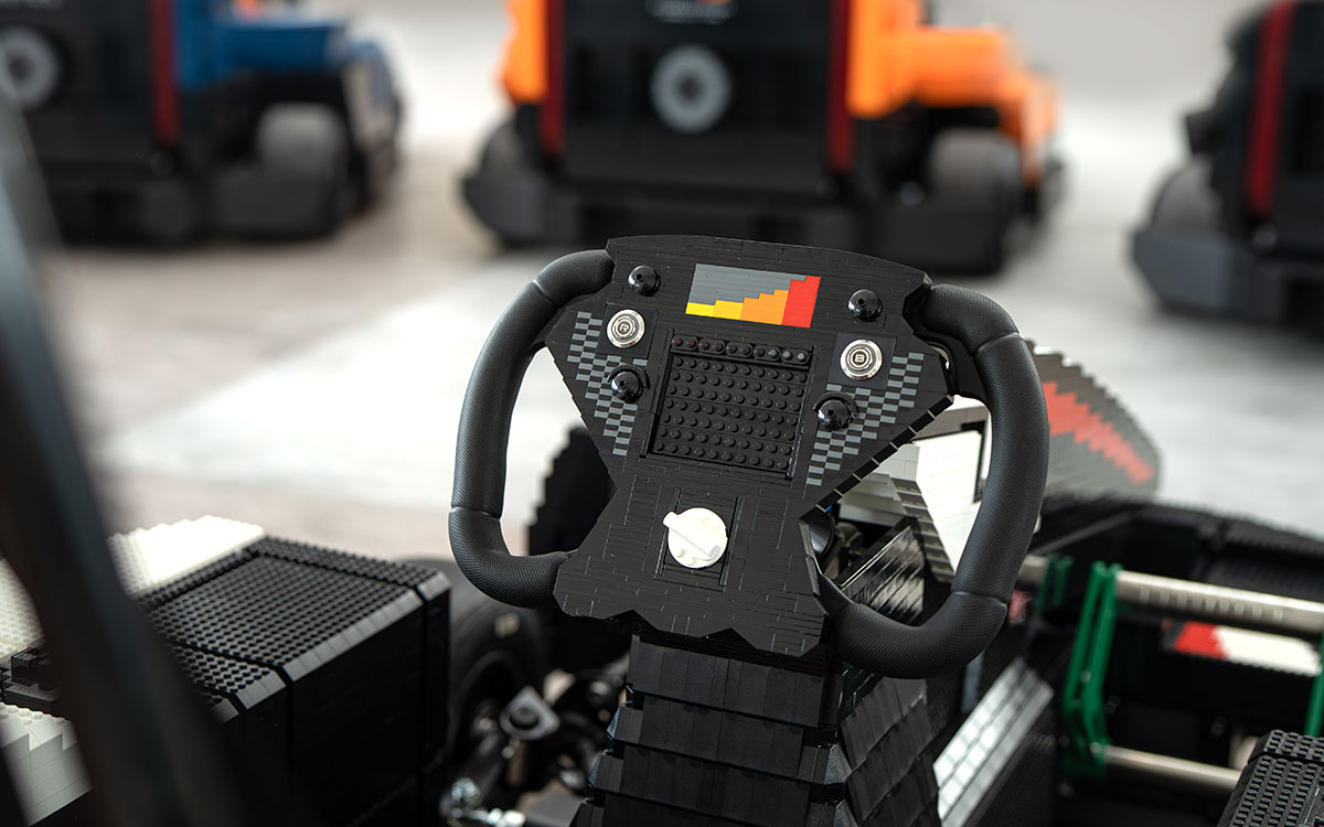 Détails des mini voitures LEGO pour le GP de Grande-Bretagne 2026
