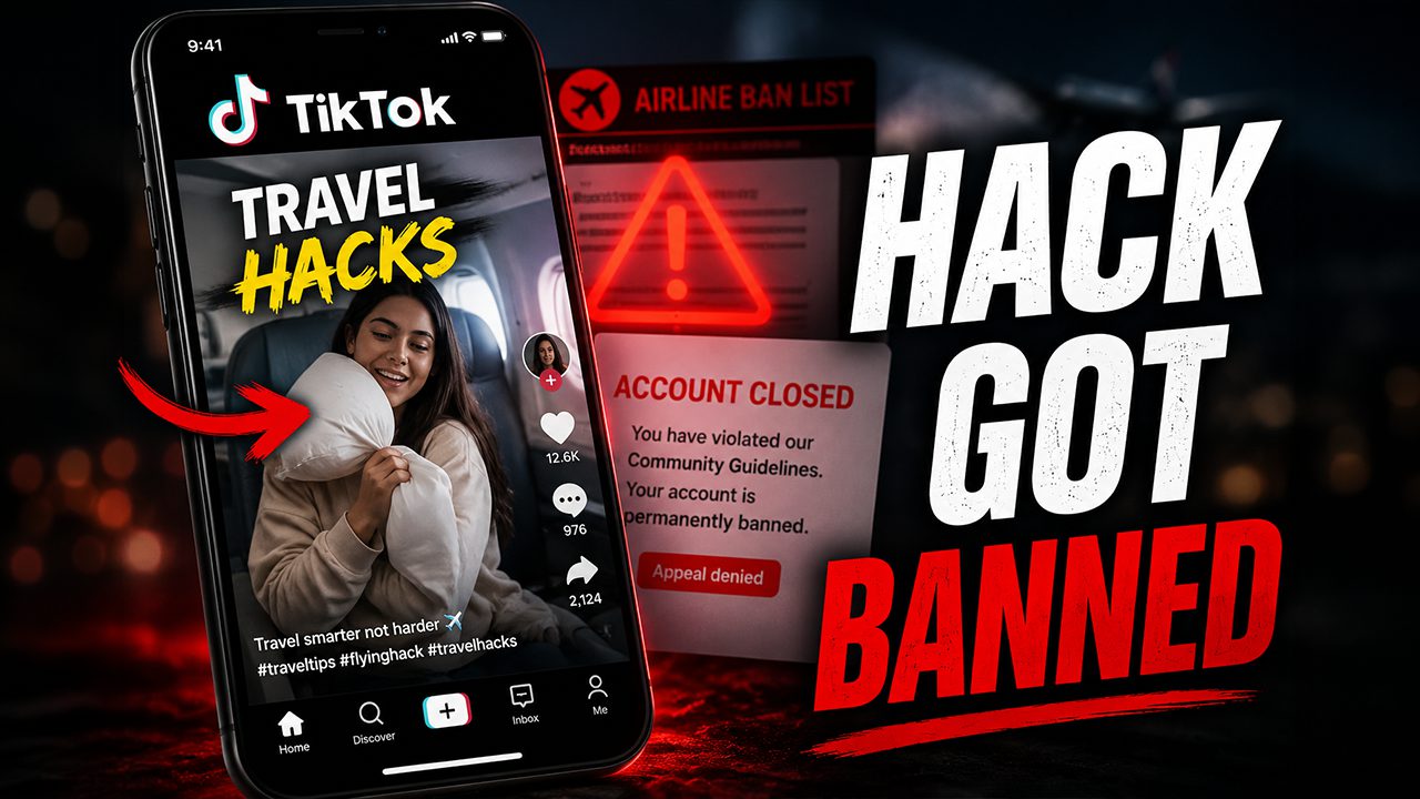 6 Astuces de Voyage TikTok qui Peuvent Vous Faire Bannir des Compagnies Aériennes