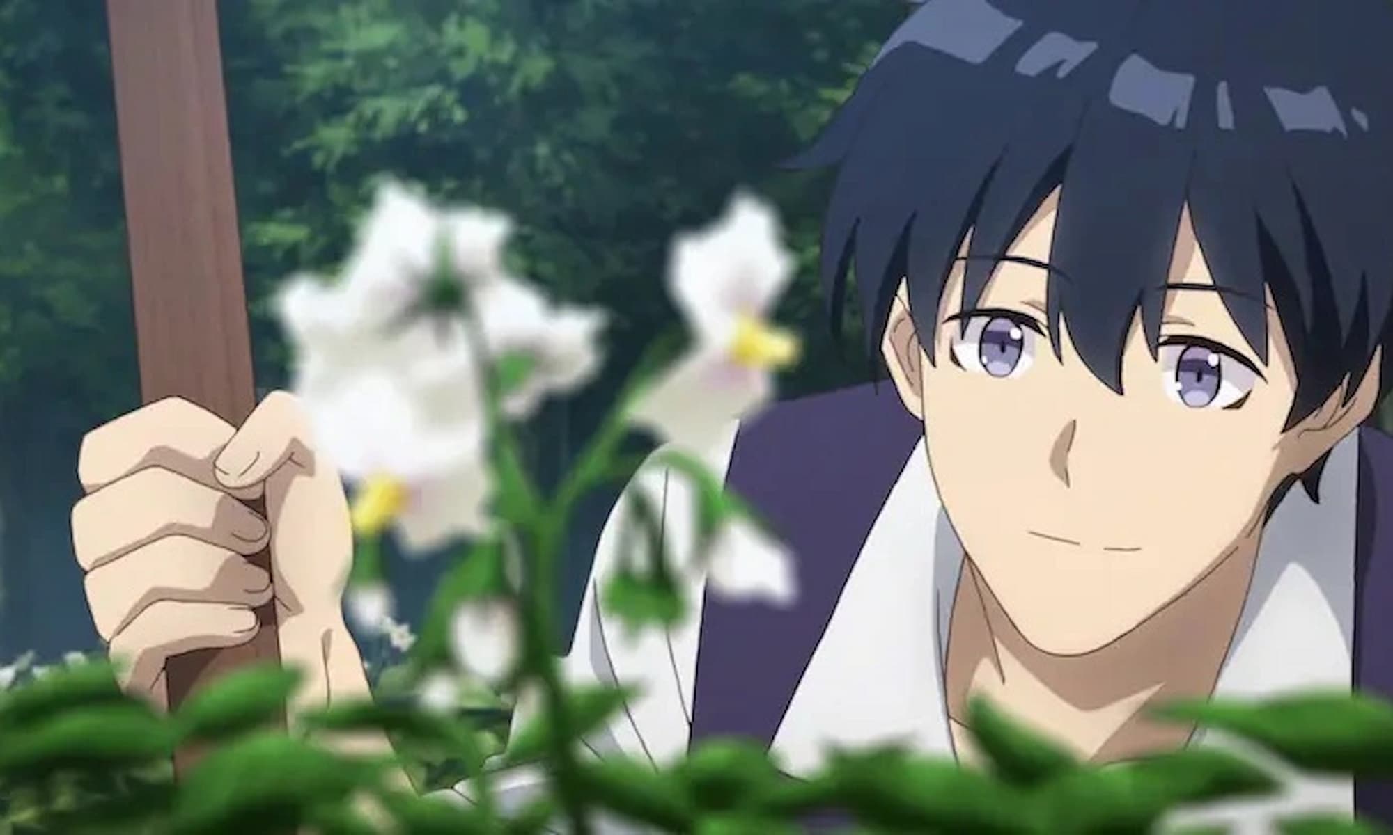 Capture d'écran de l'épisode 1 de l'anime Farming Life In Another World