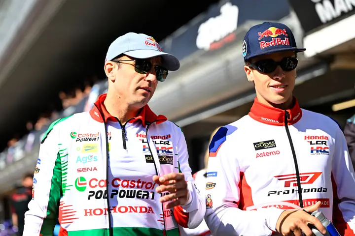Johann Zarco et Diogo Moreira s'apprêtent à courir pour LCR Honda