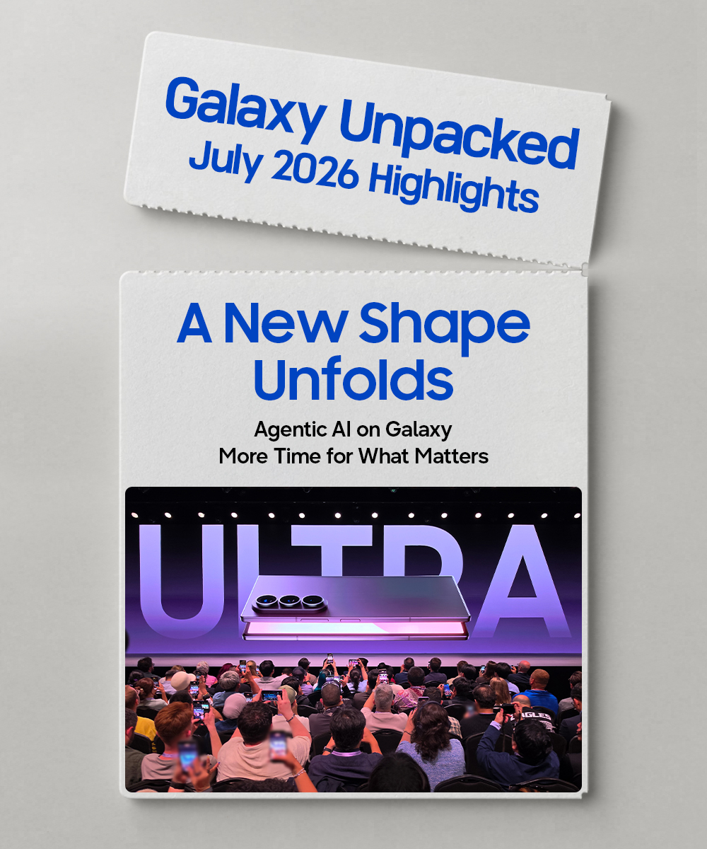 Moments clés de Galaxy Unpacked juillet 2026
